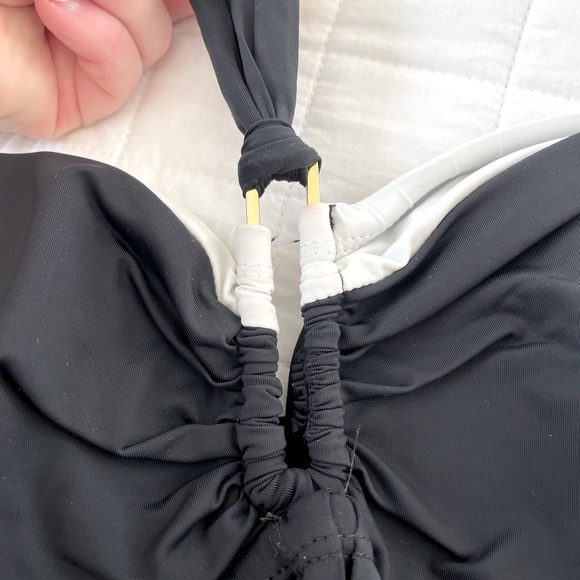 Jones New York black and white tankini - Picture 3 of 10